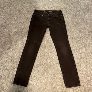 Gap Premium Skinny Brown Corduroy Jeans